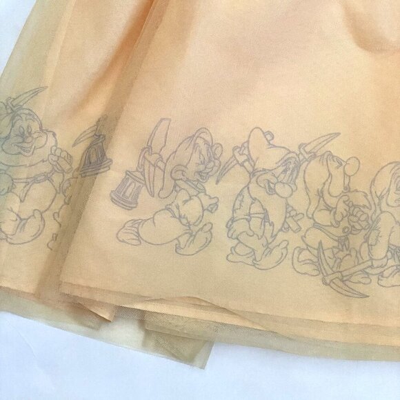 Target Girls' Snow White Seven Dwarfs Cosplay Dress Light Blue Yellow Size XL - Picture 4 of 12